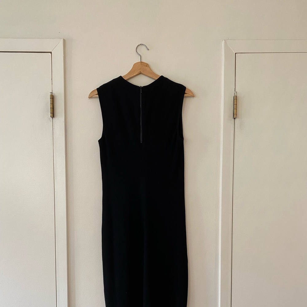 Vince Black Stretchy Sheath Dress Sz Medium - Picture 6 of 7